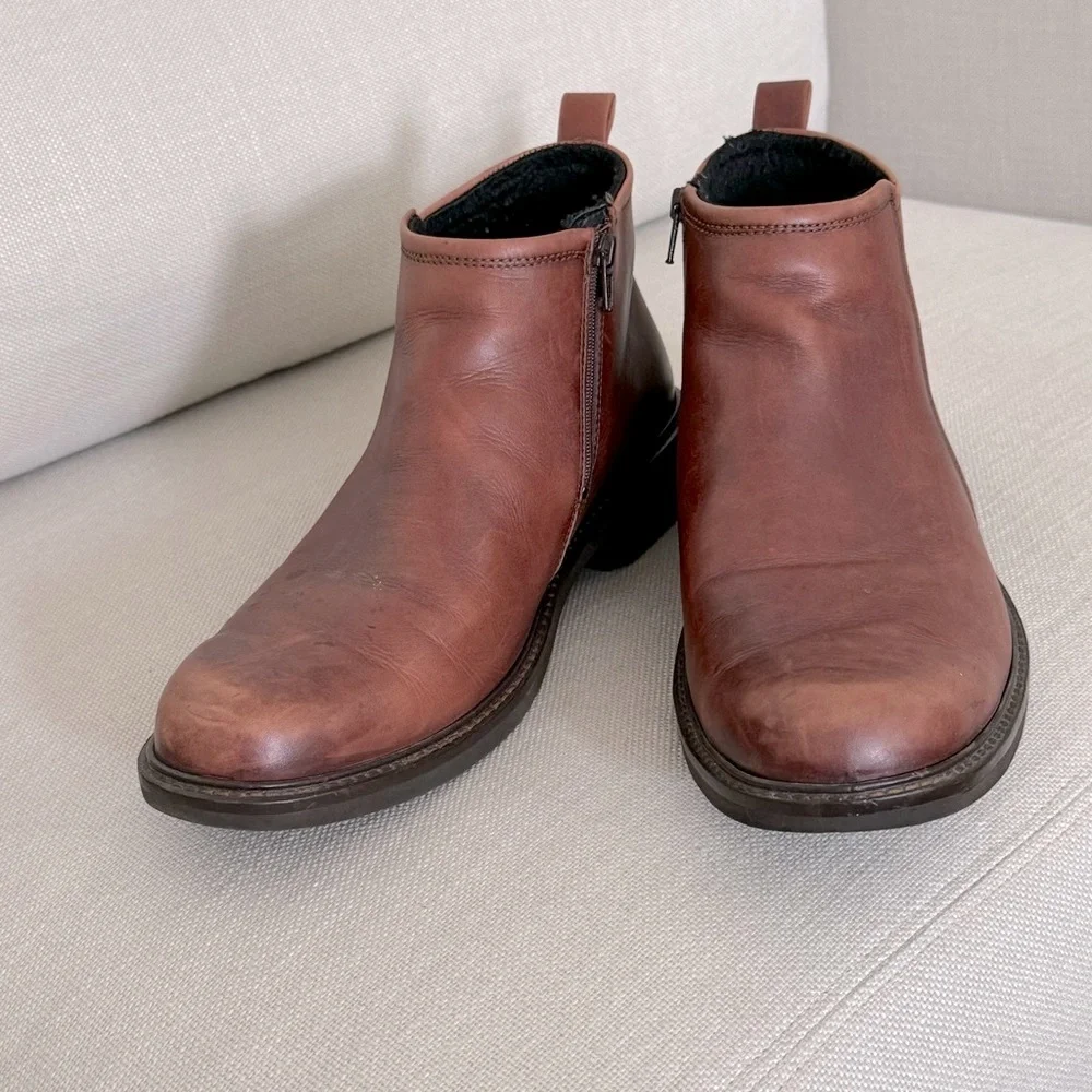 ECCO Men's Holton Plain Toe Gore-tex Chelsea Boot Size 46